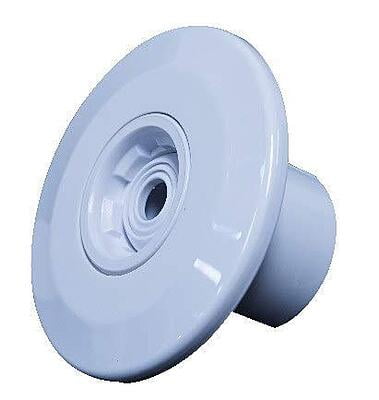 Swimming Pool Wall Inlet Eyeball Nozzle, White - 2 Inch Pasting Type