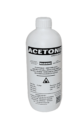 Acetone Solvent - 1 Liter