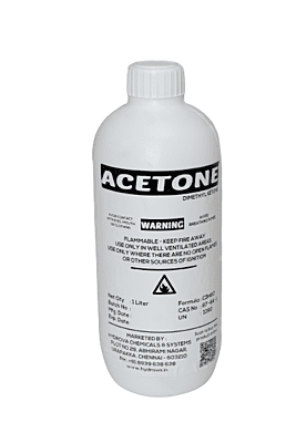 Acetone Solvent - 1 Liter