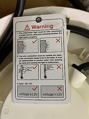 Aqualite Pool LED Light - 18W