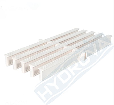 Swimming Pool Overflow Grating Single Pin 12 Inches - 1 Meter